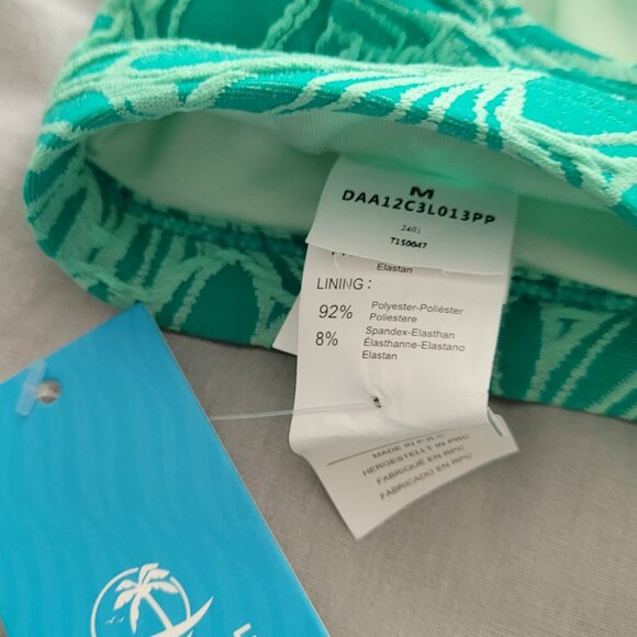 Green on Green high waisted two piece - Picture 2 of 9